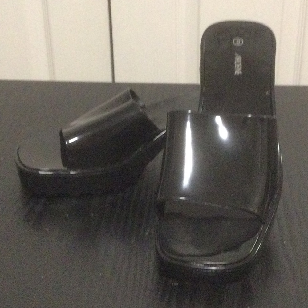 ❤️Ardene Black Slide Sandals❤️